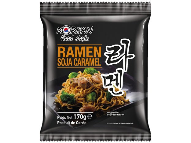 Korean Food Style Ramen Karamell - Soja 170g