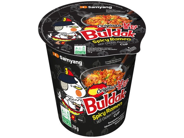 Samyang Buldak Ramen Nudeln Hot Chicken Cup 70g