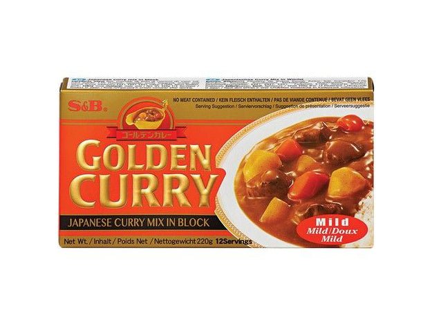 S&B Golden Curry Currysauce mild 12 Portionen 220g
