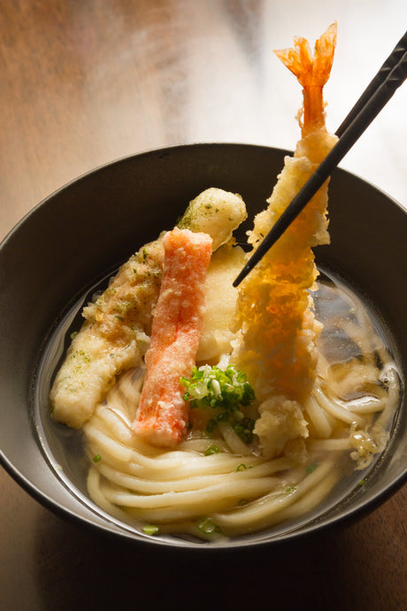 Tempura Udon (天ぷらうどん) – Udon mit knusprigem Tempura