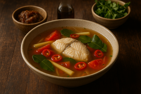Singgang Ikan – Süß-saure Fischsuppe