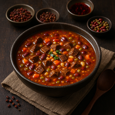 Ba Bao La Hu Tang (八宝辣糊汤) – Acht-Schätze-Suppe