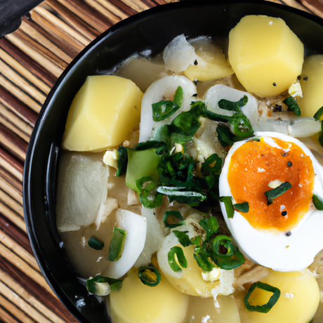 Gamja Guk (감자국) – Koreanische Kartoffelsuppe image