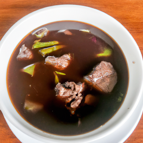 Rawon – Schwarze Rindfleischsuppe aus Ost-Java image