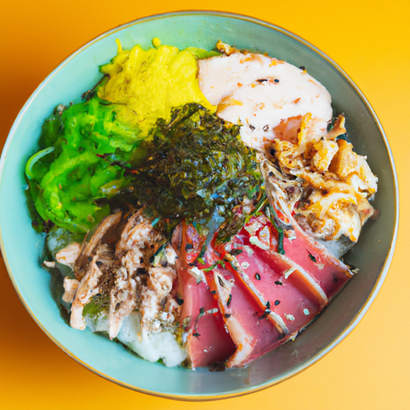 Donburi (丼ぶり) – Reisschalen mit verschiedenen Toppings