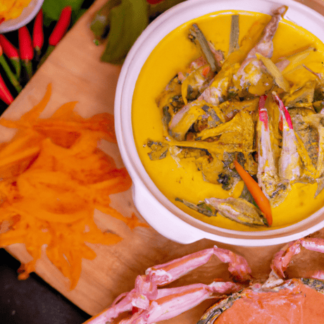 Amok Kdam (អាម៉ុកក្តាម) – Krabben in Kokos-Curry - RamenHeaven