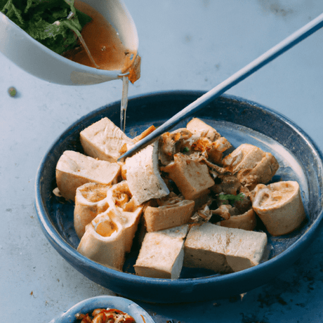 Bún Đậu Mắm Tôm – Tofu mit fermentierter Garnelenpaste - RamenHeaven