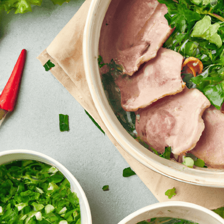 Bún Thịt Nướng – Gegrilltes Schweinefleisch mit frischen Kräutern - RamenHeaven