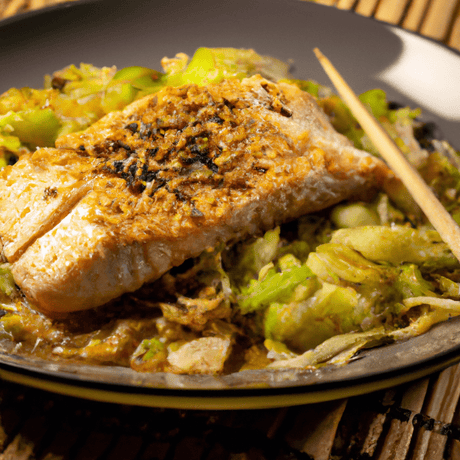 Cá Chép Om Dưa – Karpfen mit eingelegtem Senfkohl - RamenHeaven