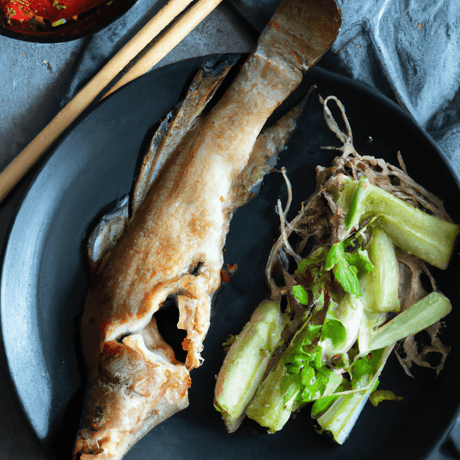 Cá Lóc Nướng Trui – Gegrillter Schlangenkopffisch - RamenHeaven