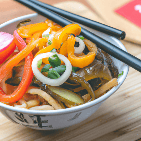 Chukadon – Japanisch-chinesisches Reisgericht mit Gemüse - RamenHeaven