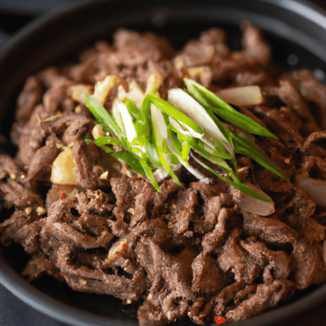 Dwaeji Bulgogi (돼지불고기) – Scharfes Schweinefleisch-Bulgogi - RamenHeaven