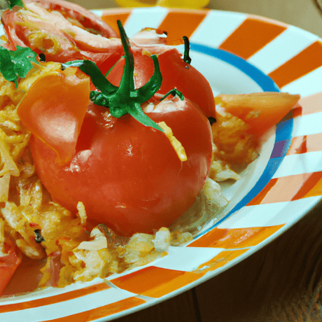 Fan Qie Chao Mi Fan (番茄炒米饭) – Gebratener Reis mit Tomaten - RamenHeaven