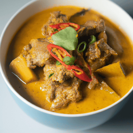 Gaeng Moo Sap Nor Mai (แกงหมูสับหน่อไม้) – Schweinehack-Curry mit Bambus - RamenHeaven