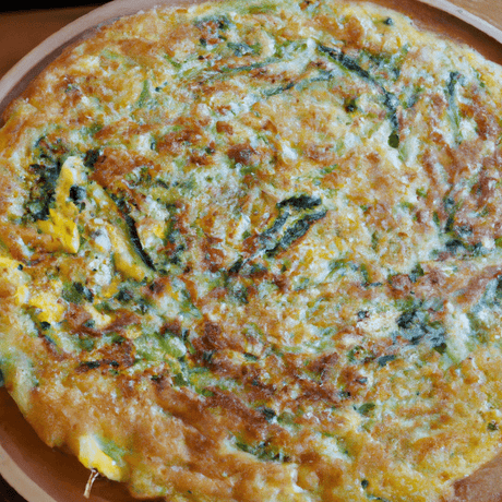 Haemul Pajeon (해물파전) – Meeresfrüchte-Pfannkuchen - RamenHeaven