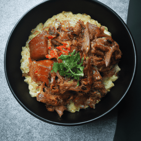 Hongshao Rou Fan (红烧肉饭) – Reis mit geschmortem Schweinebauch - RamenHeaven