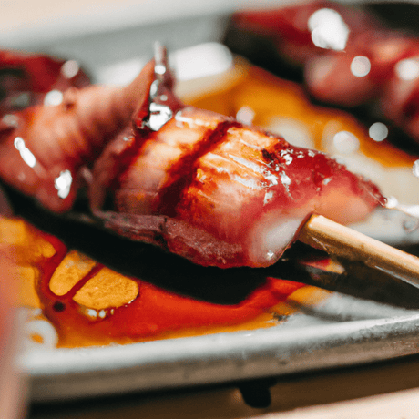 Ikayaki (イカ焼き) – Gegrillter Tintenfisch mit Teriyaki-Sauce - RamenHeaven