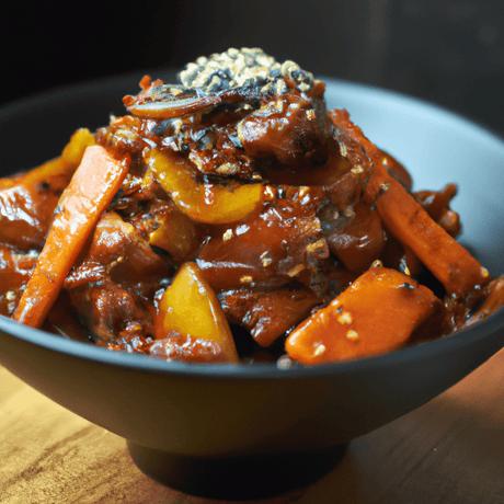 Jjimdak (찜닭) – Geschmortes Hühnchen aus Andong - RamenHeaven