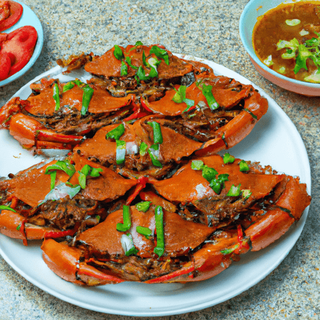 Kdam Prang (ក្តាមប្រចៀប) – Krabben in süß-saurer Soße - RamenHeaven