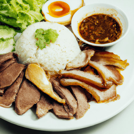 Khao Kha Moo (ข้าวขาหมู) – Geschmortes Schweinefleisch mit Reis - RamenHeaven