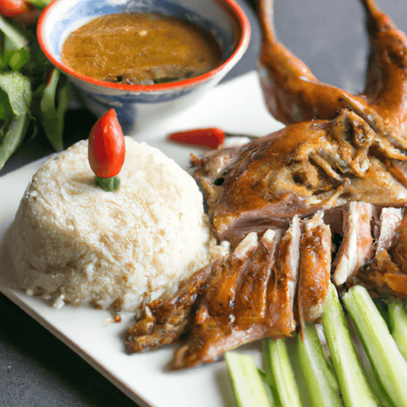 Khao Neow Gai Yang (ข้าวเหนียวไก่ย่าง) – Klebreis mit gegrilltem Hähnchen - RamenHeaven