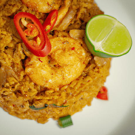 Khao Pad Tom Yum (ข้าวผัดต้มยำ) – Gebratener Reis im Tom-Yum-Stil - RamenHeaven