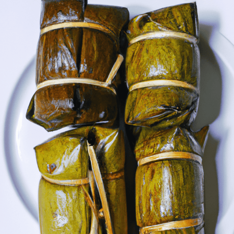 Khao Tom Mud (ข้าวต้มมัด) – Süßer Klebreis mit Banane - RamenHeaven