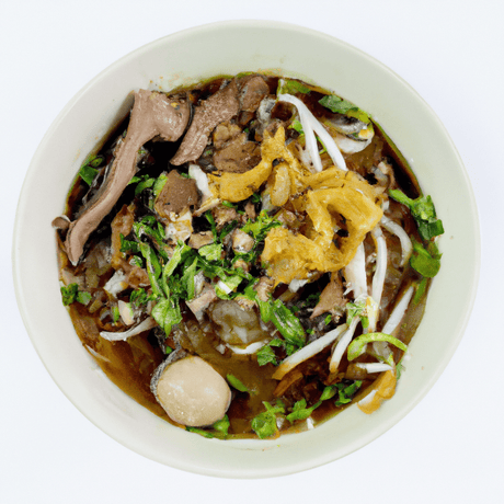 Kuay Tiew Nam Sai (ก๋วยเตี๋ยวน้ำใส) – Klare Reisnudelsuppe - RamenHeaven