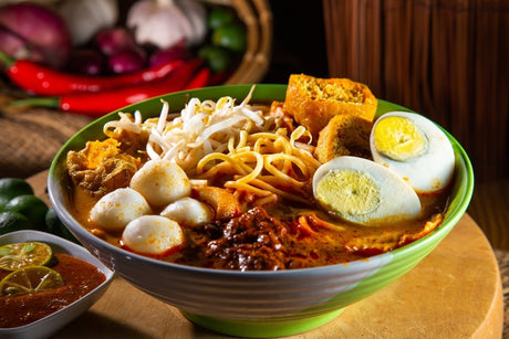 Laksa Sarawak – Kokos-Curry-Laksa aus Sarawak - RamenHeaven