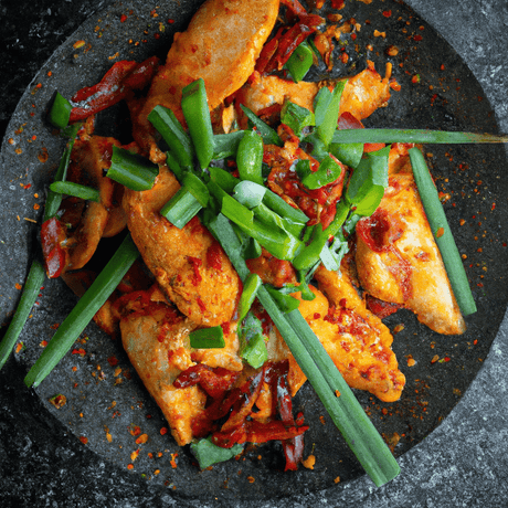 Lazi Ji (辣子鸡) – Szechuan-Chili-Huhn - RamenHeaven