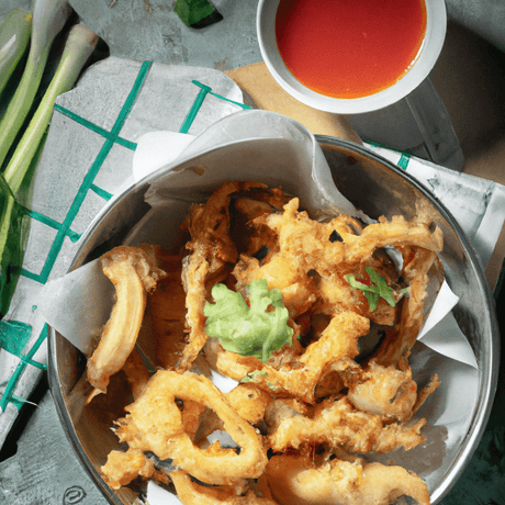Mực Chiên Nước Mắm – Frittierte Tintenfischringe mit Fischsauce - RamenHeaven