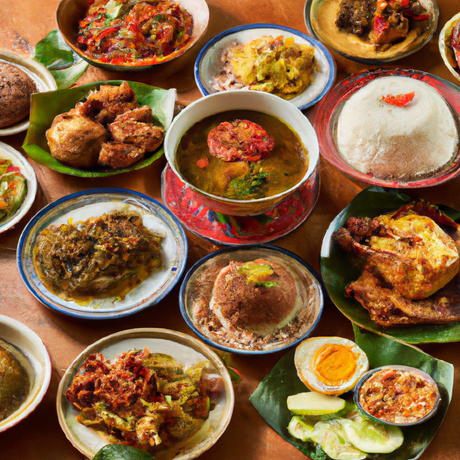 Nasi Padang: Reis mit Gulai Ayam und grünem Sambal - RamenHeaven