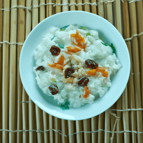 Num Chao (នំចាវ) – Khmer-Milchreis - RamenHeaven