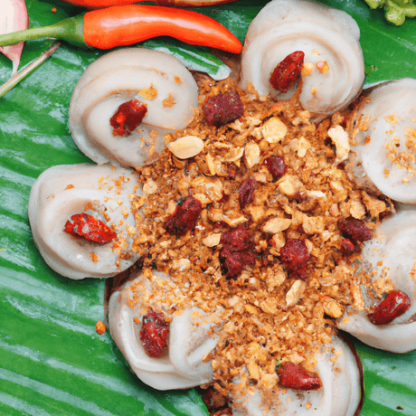 Num Plae Ai (នំផ្លែអាយ) – Süße Kokos-Bohnen-Dumplings - RamenHeaven