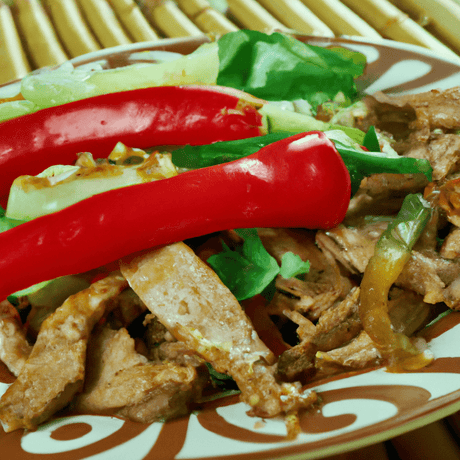 Rou Si Chao La Jiao (肉丝炒辣椒) – Gebratenes Schweinefleisch mit Chili - RamenHeaven