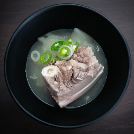 Seolleongtang (설렁탕) – Rindfleisch-Knochensuppe - RamenHeaven