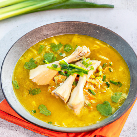 Soto Ayam: Indonesische Hühnersuppe mit Kurkuma - RamenHeaven