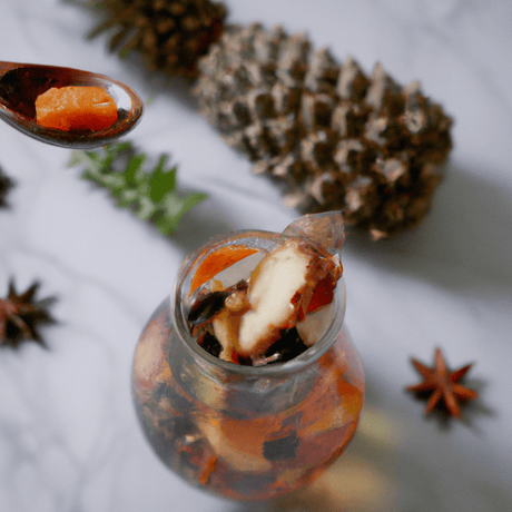 Sujeonggwa (수정과) – Zimtgetränk mit getrockneten Früchten - RamenHeaven