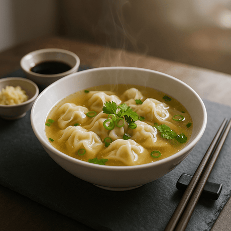 Wonton Tang (云吞汤) – Wonton-Suppe mit Fleischfüllung - RamenHeaven